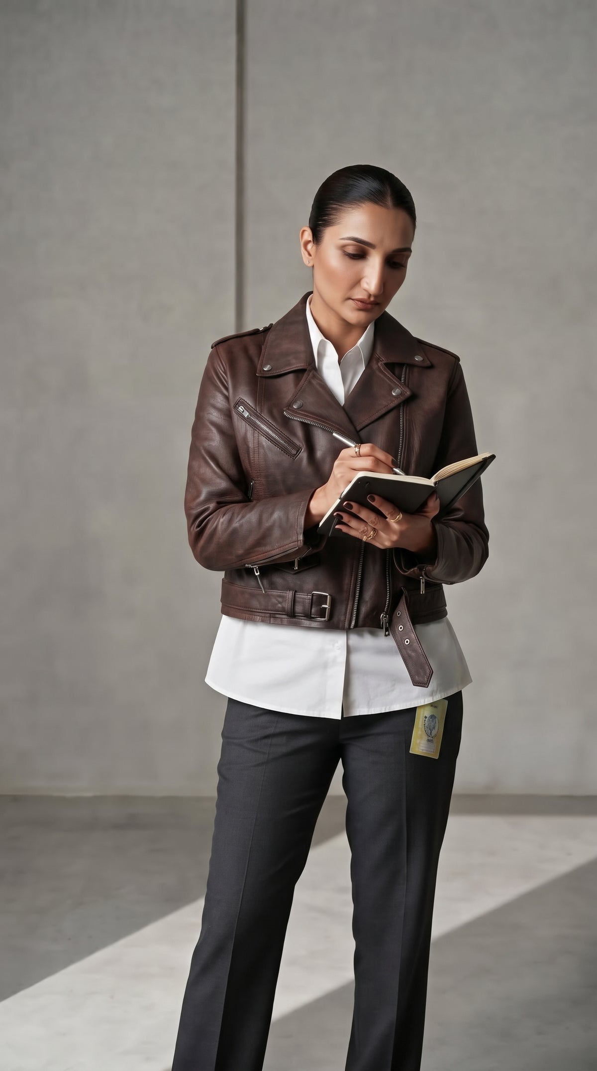 Sheep Leather Biker Jacket